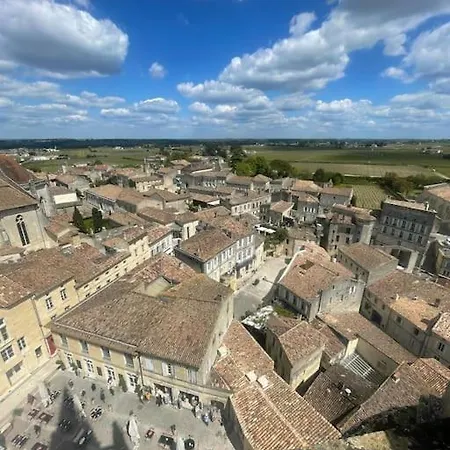 Romantique Avec Prive Pres De Saint-emilion Horská chata *